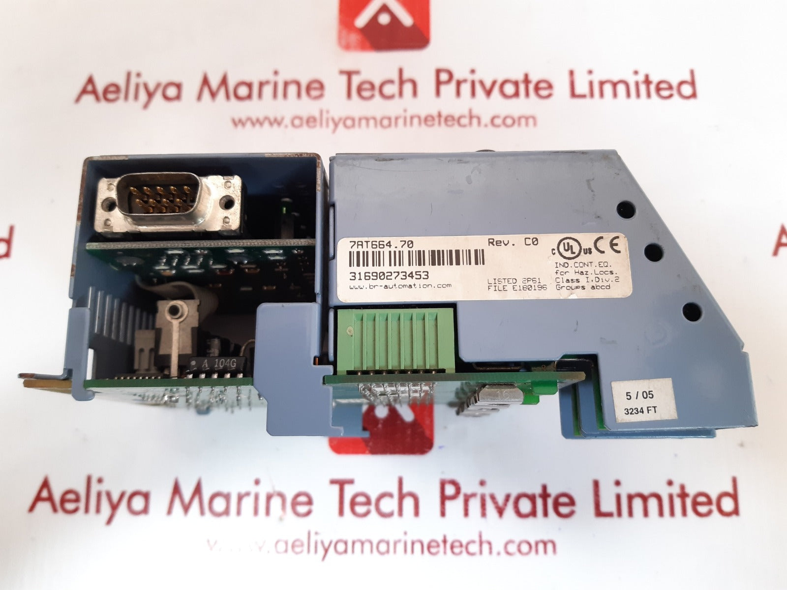 B&r af101 analog module with at664 7at664.70