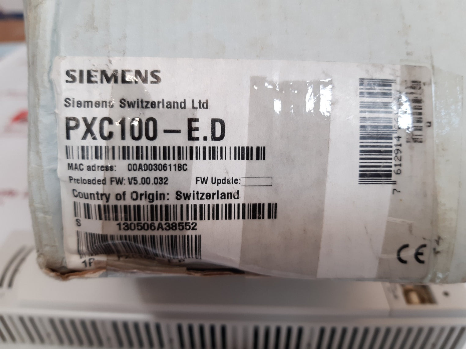 Siemens pxc100-e.d automation station 
