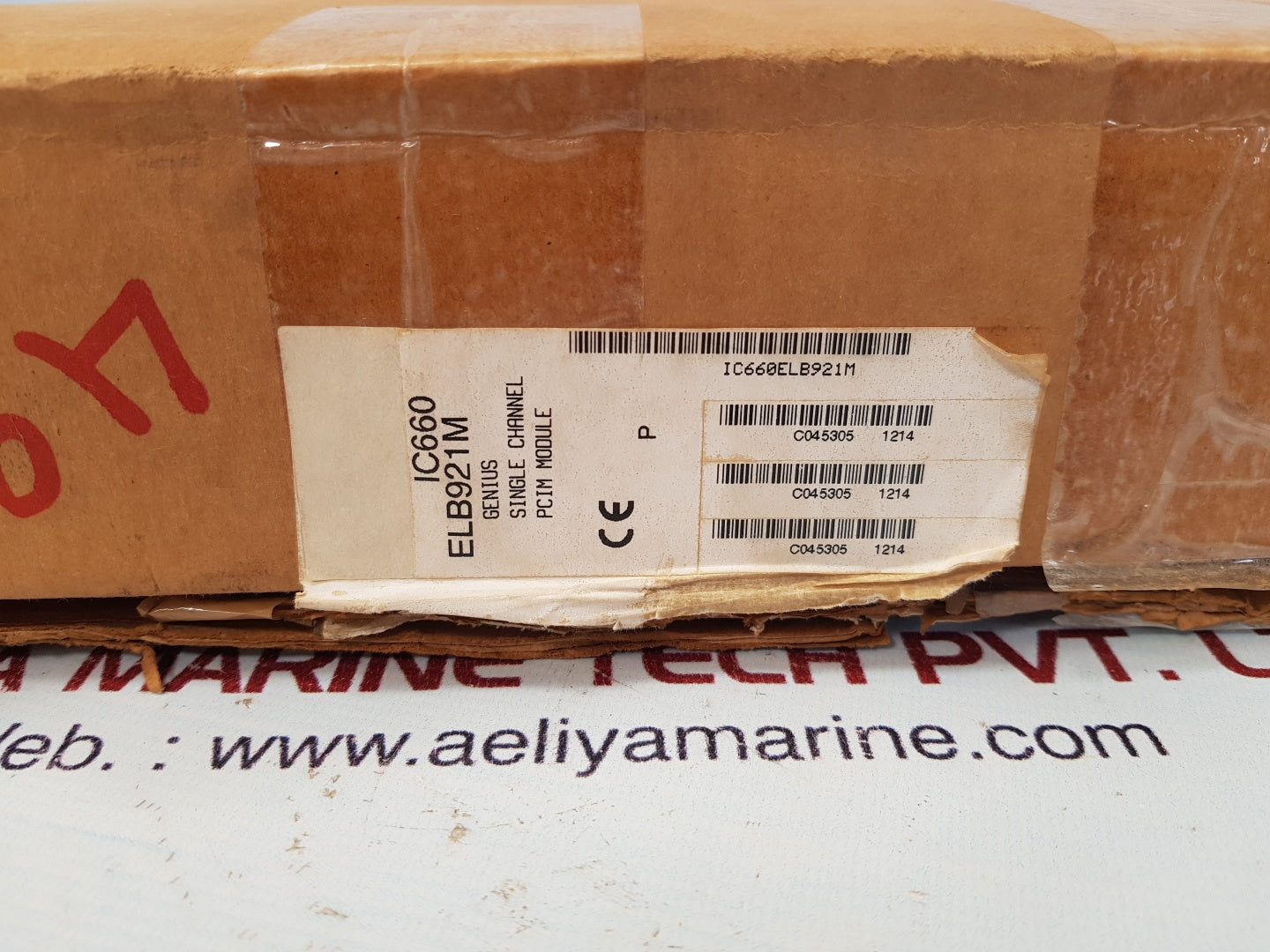 Ge ic660elb921m single channel pcim module