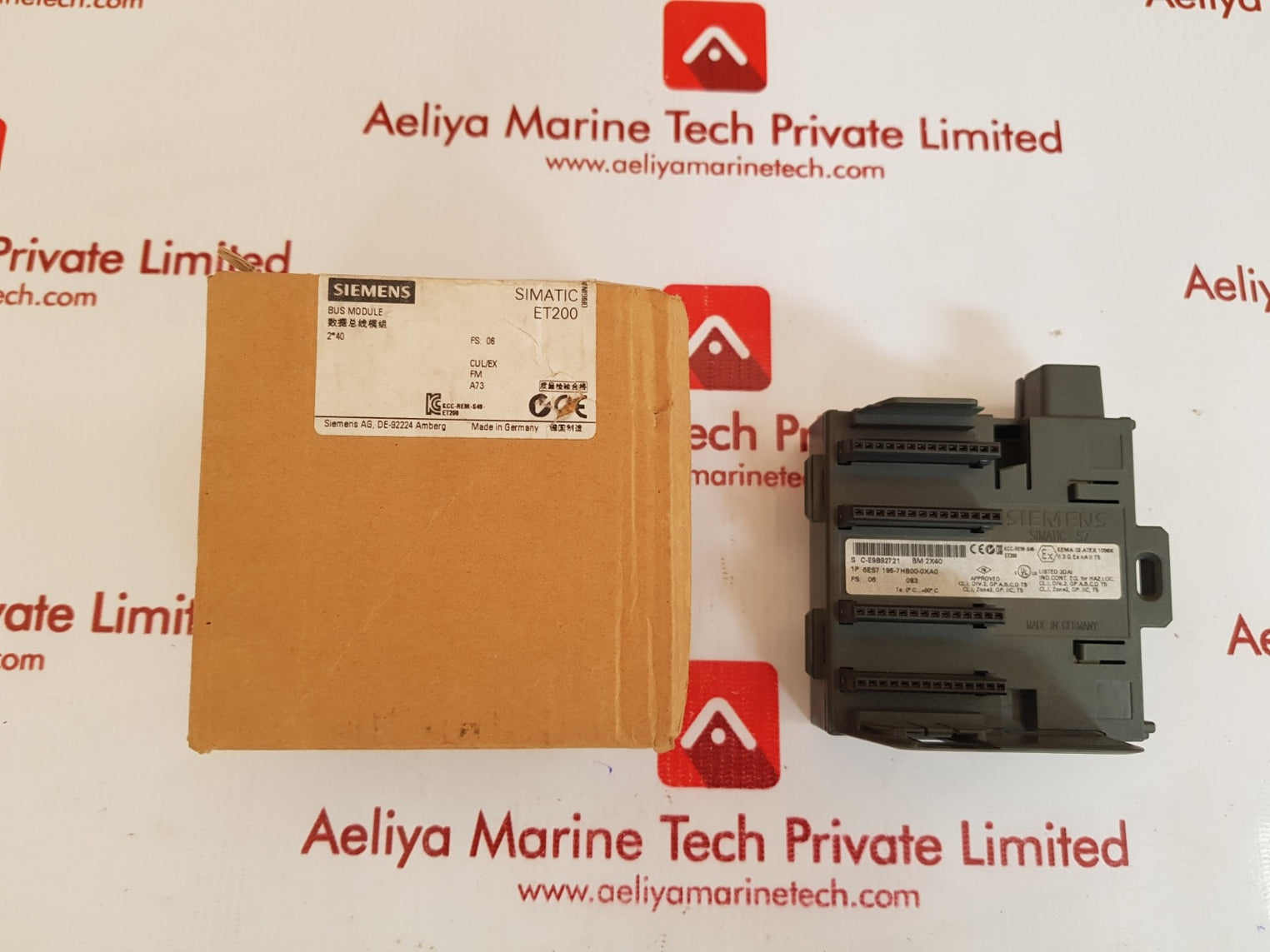 Siemens 6es7 195-7hb00-0xa0 bus module