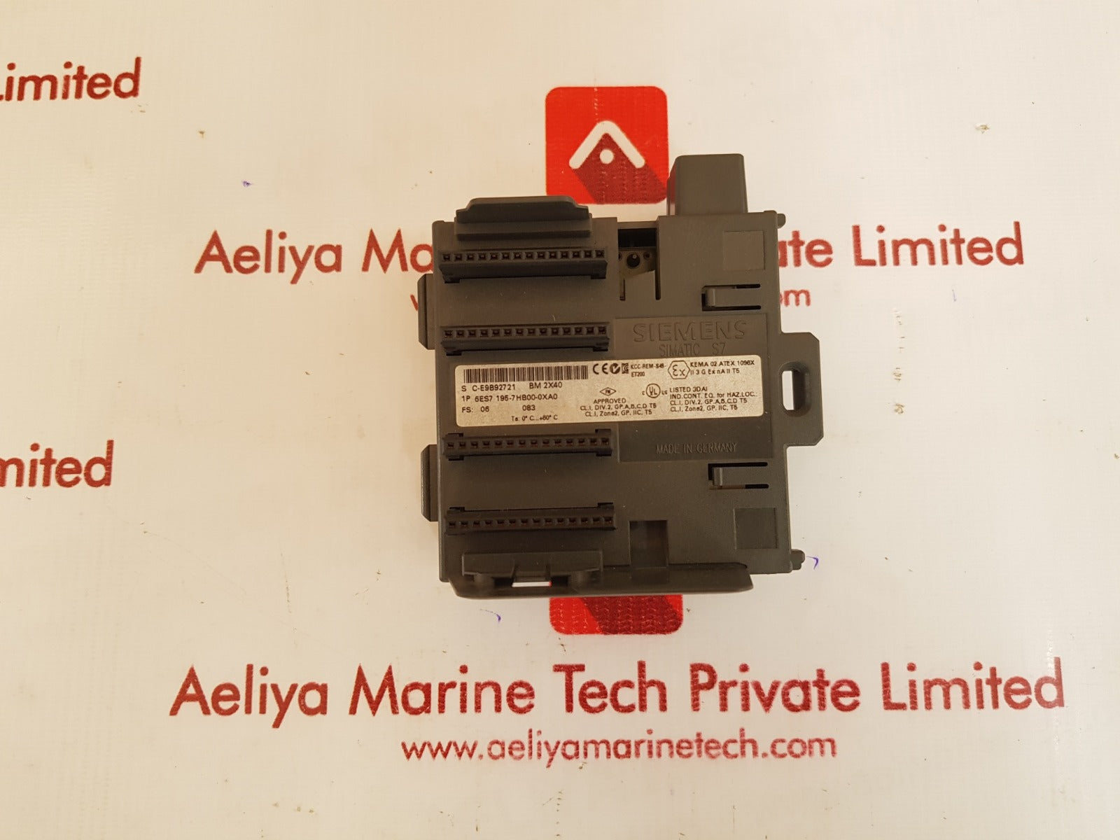 Siemens 6es7 195-7hb00-0xa0 bus module