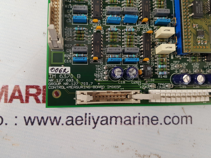 Ge invertomatic im6370b control + measuring board  127 693.0