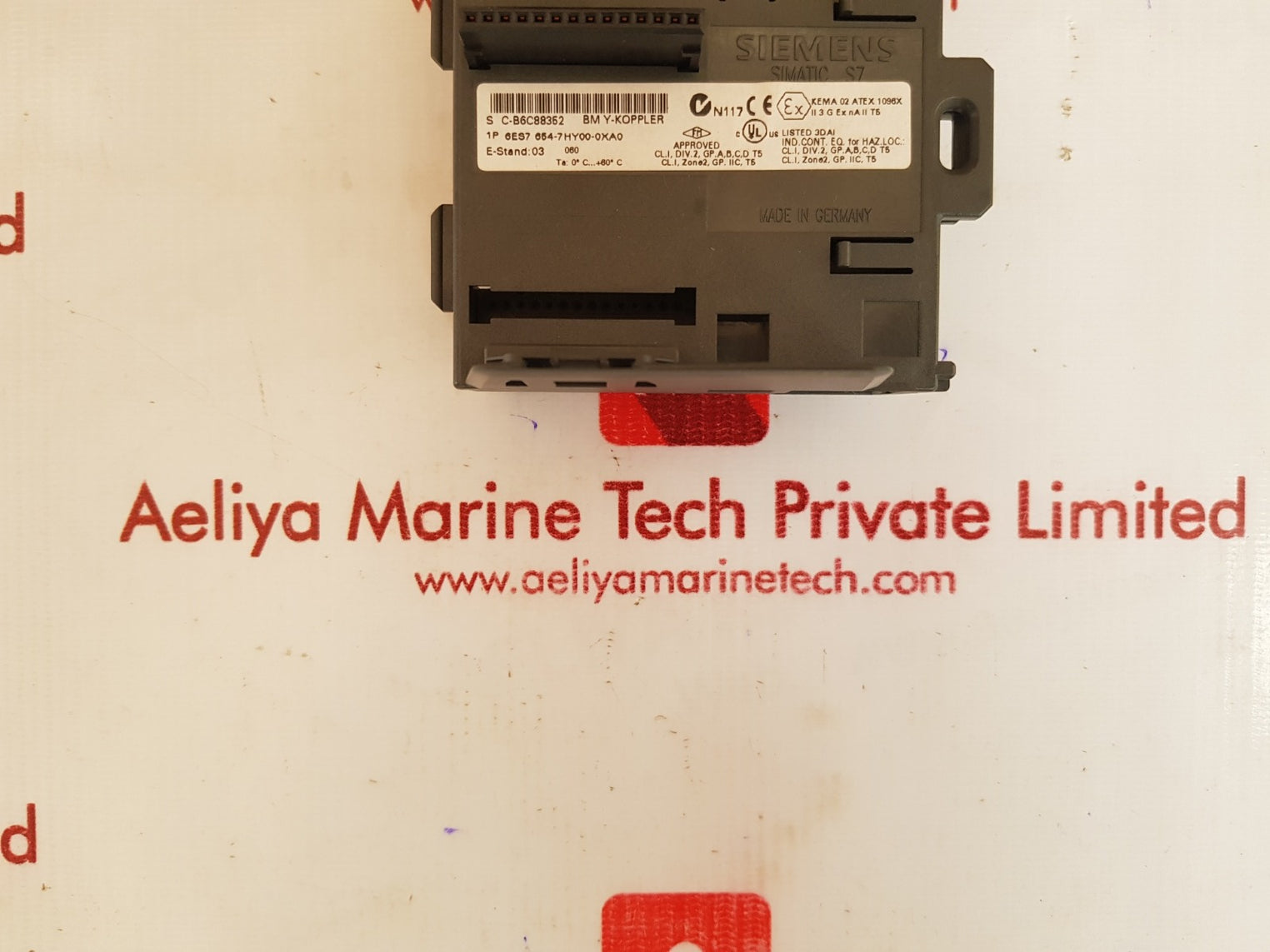 Siemens 6es7 654-7hy00-0xa0 simatic s7 bus unit