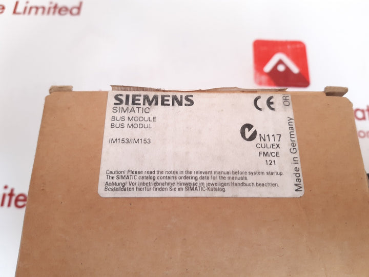 Siemens simatic s7 6es7 195-7hd10-0xa0 module