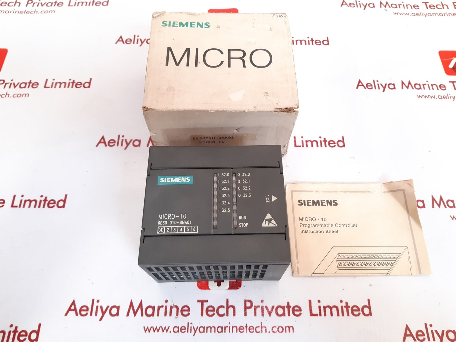 Siemens micro-10 6es0 010-8ma01 cpu module 