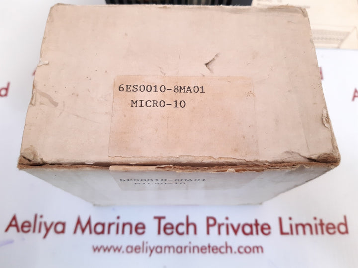 Siemens micro-10 6es0 010-8ma01 cpu module 