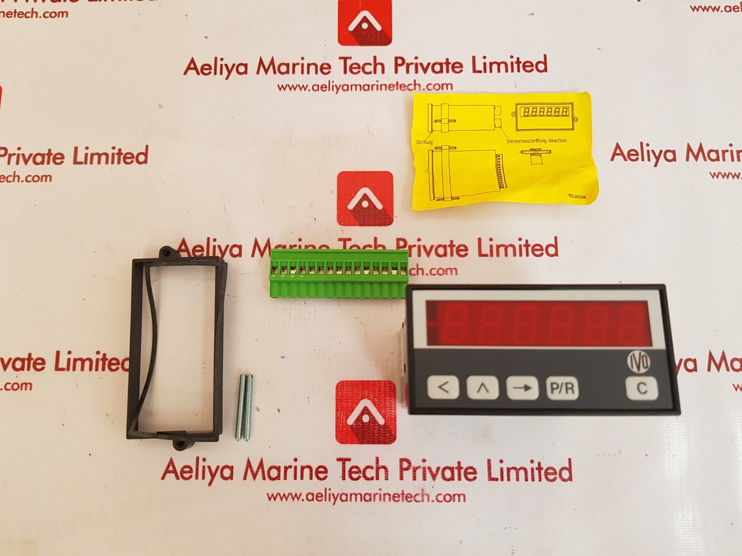 Ivo n 214.102ax01 electronic totalizing counter