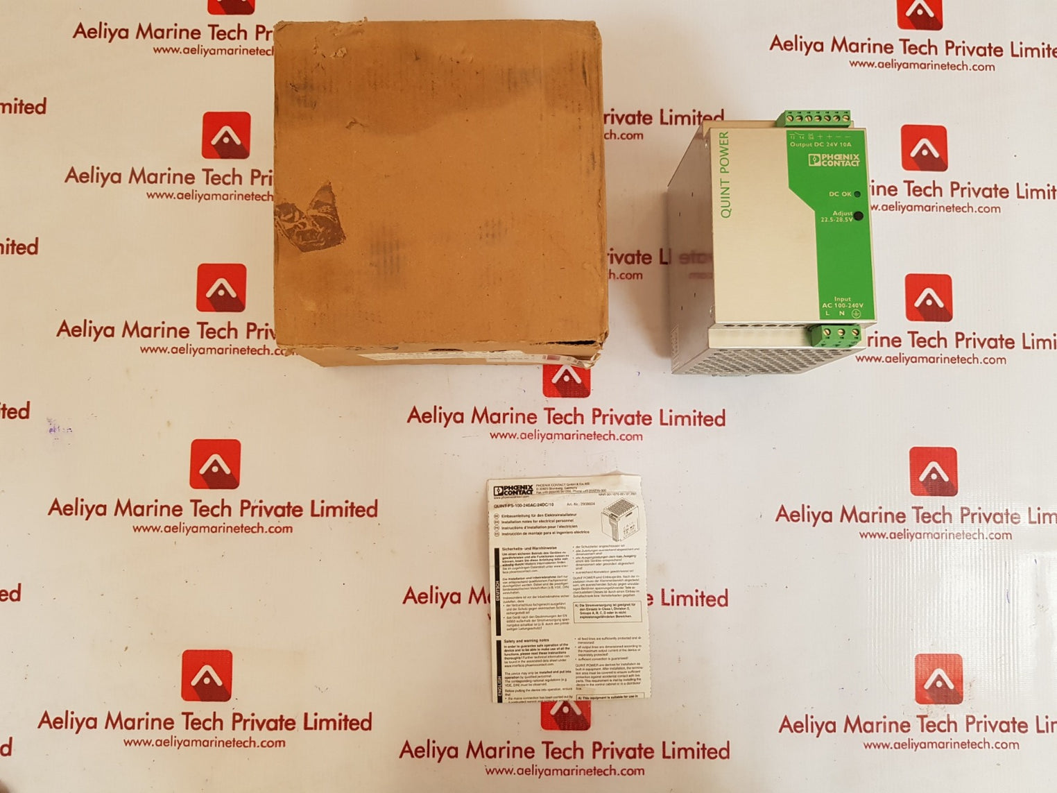 Phoenix quint-ps-100-240ac/24dc/10 power supply