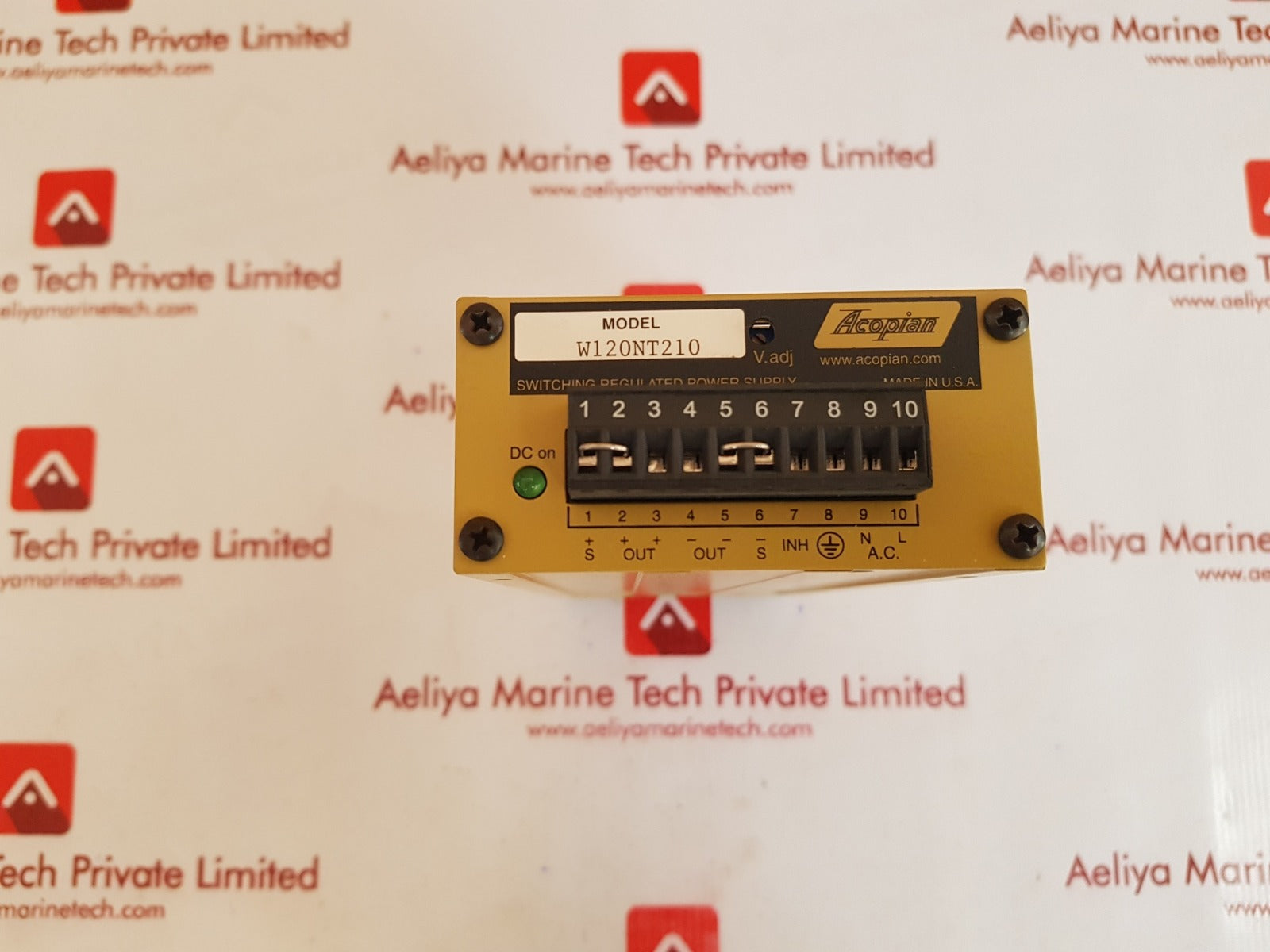 Acopian w120nt210 switching regulated power supply