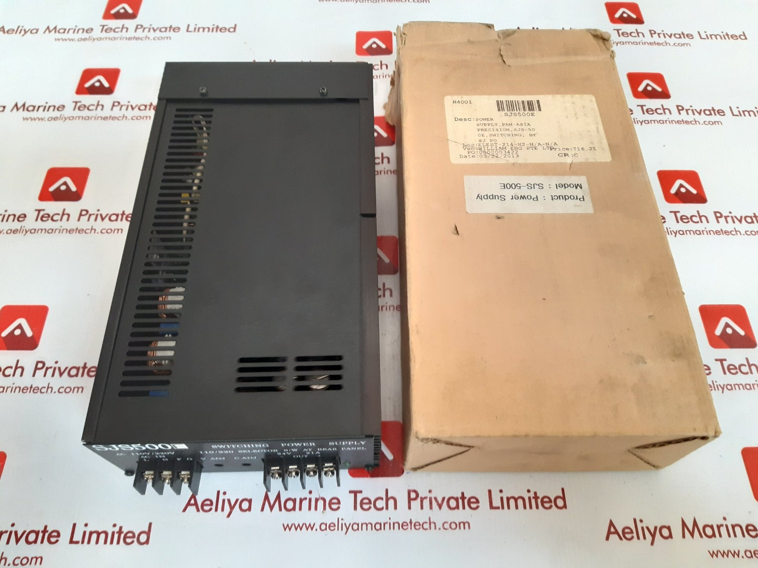 Sun jin electronic sjs500e switching power supply