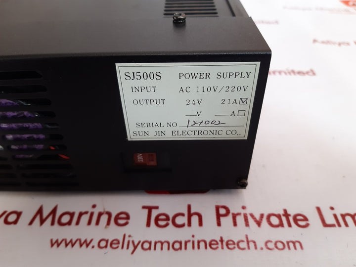 Sun jin electronic sjs500e switching power supply