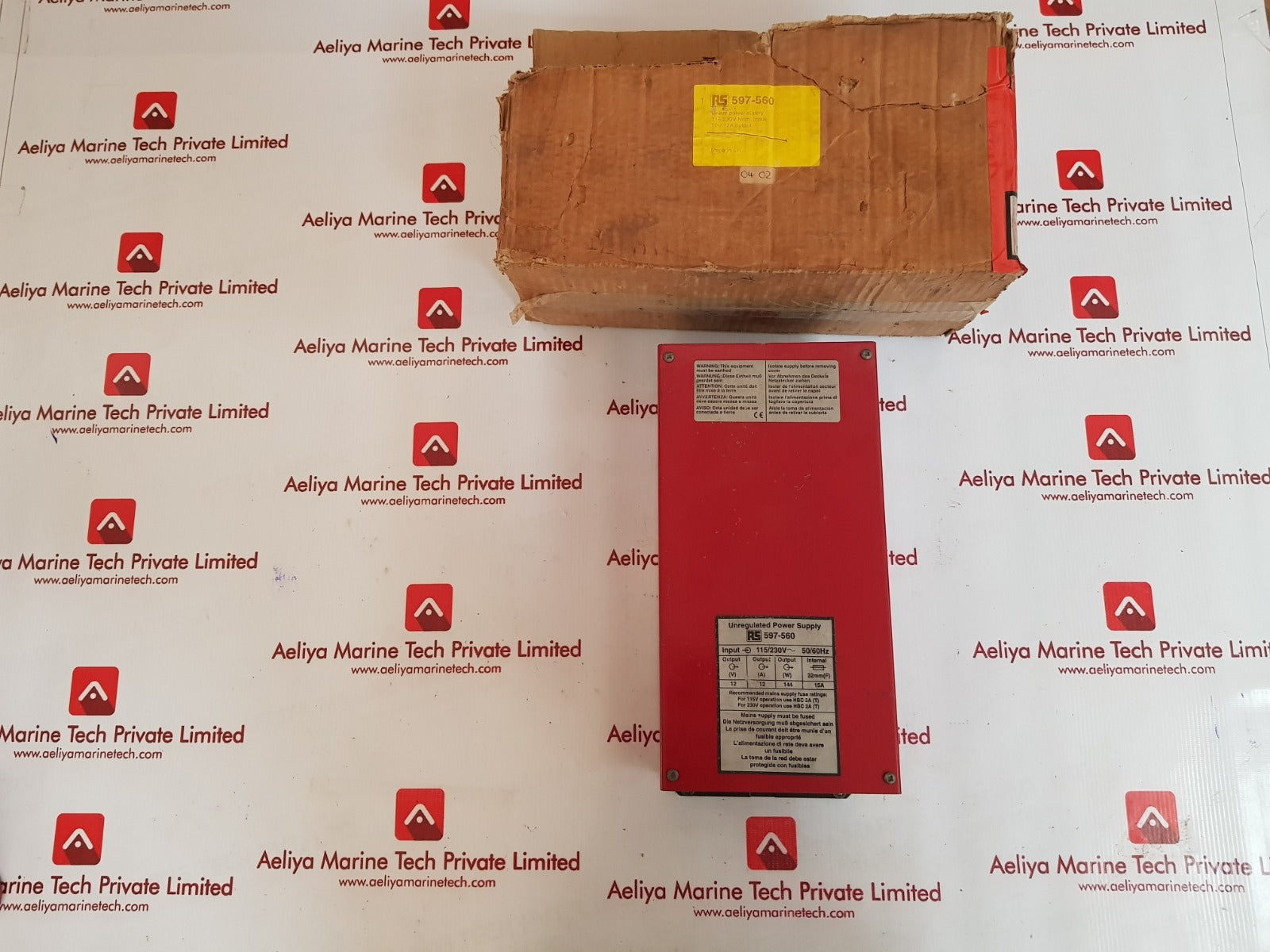 Rs 597-560 unregulated power supply