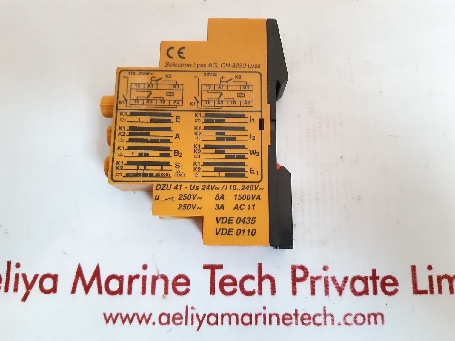 Selectron dzu 41 timer module dzu 41-us 