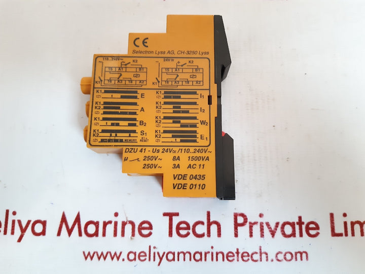 Selectron dzu 41 timer module dzu 41-us 