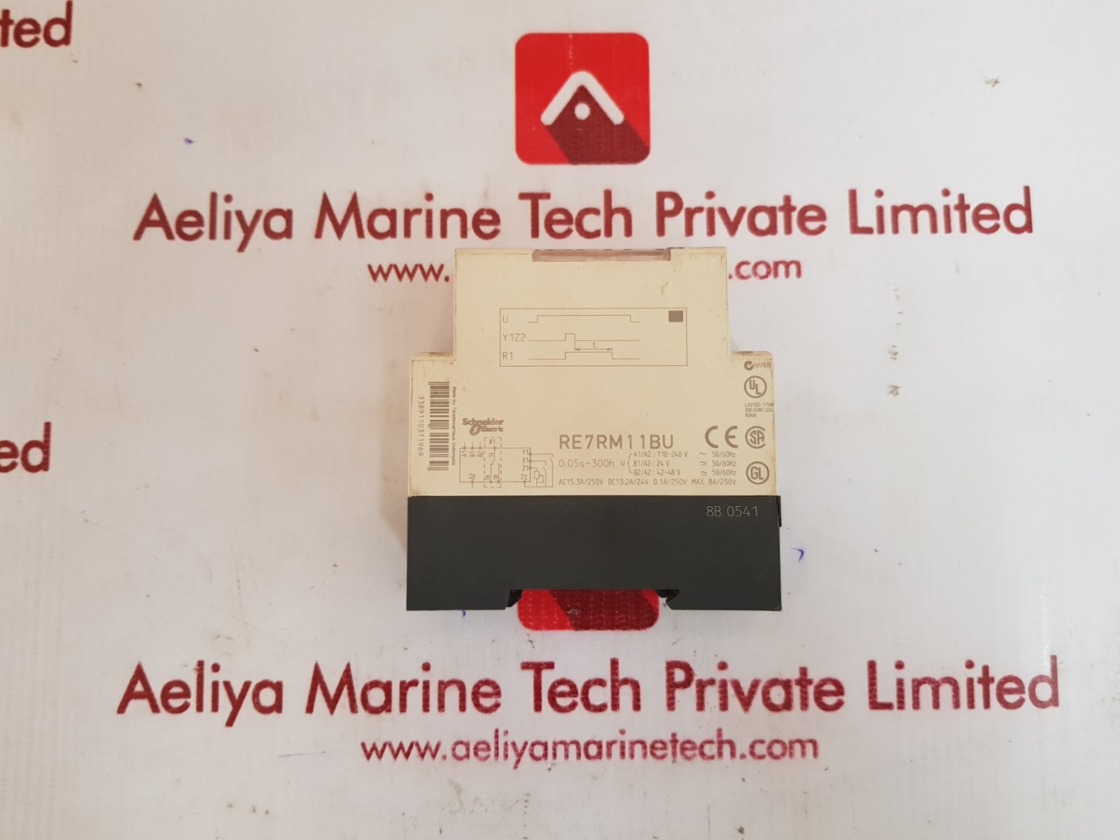 Telemecanique re7rm11bu delay timer relay 0.05s-300h