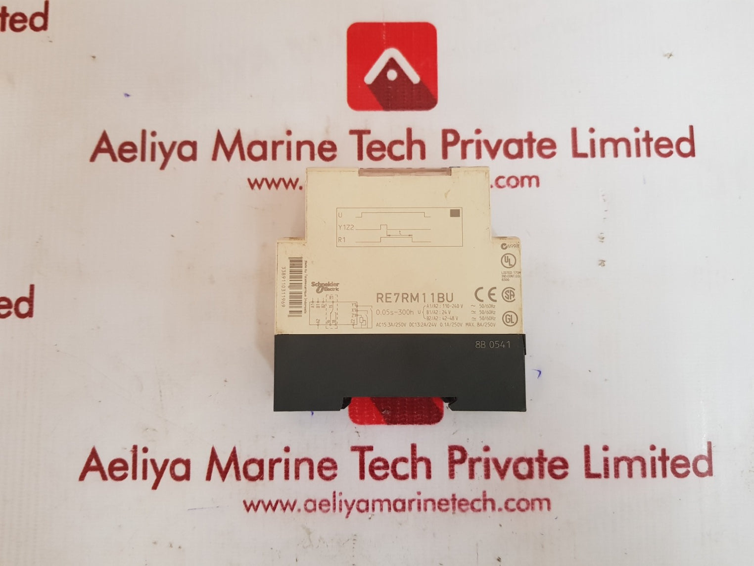 Telemecanique re7rm11bu delay timer relay 0.05s-300h