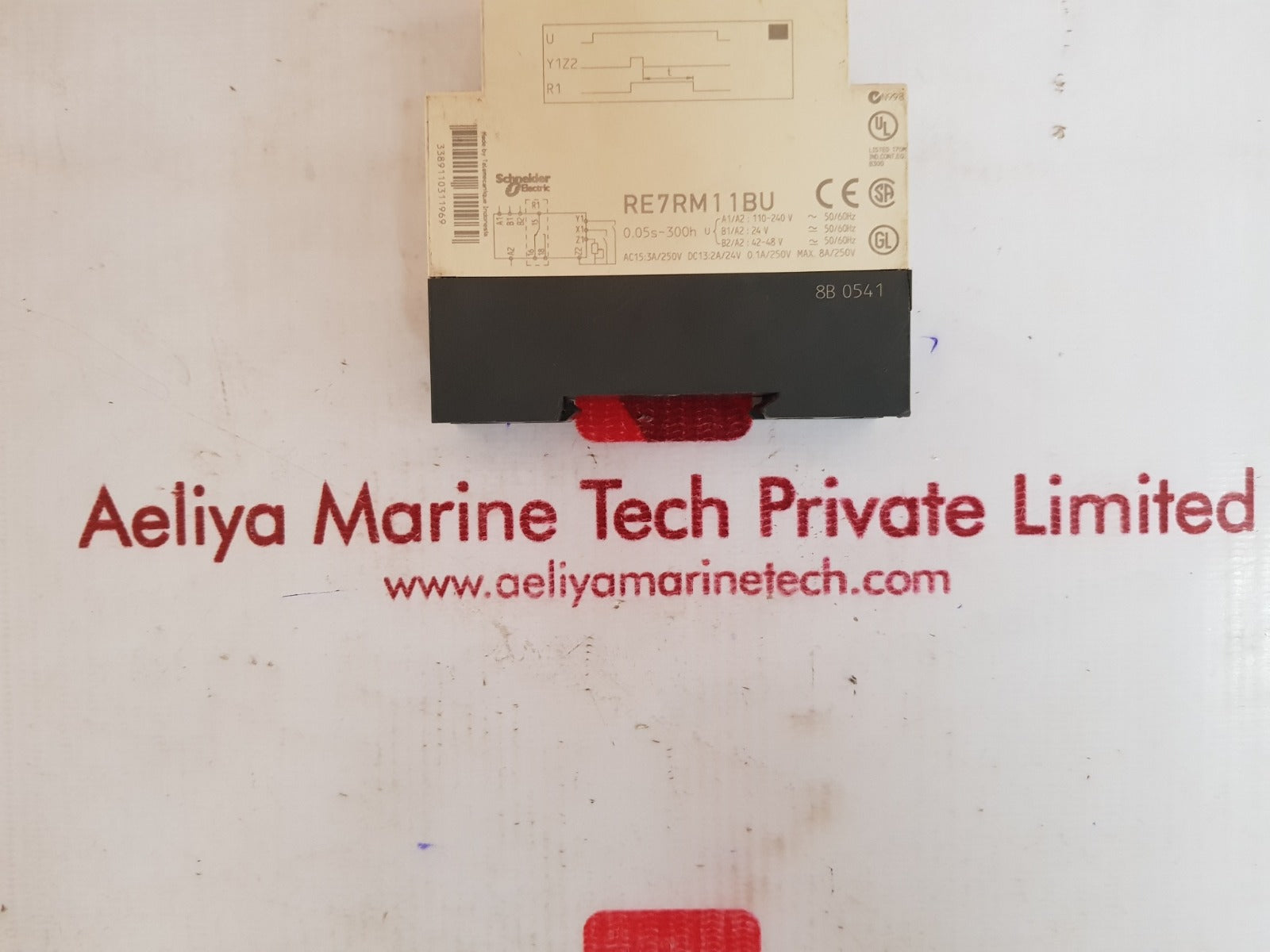Telemecanique re7rm11bu delay timer relay 0.05s-300h