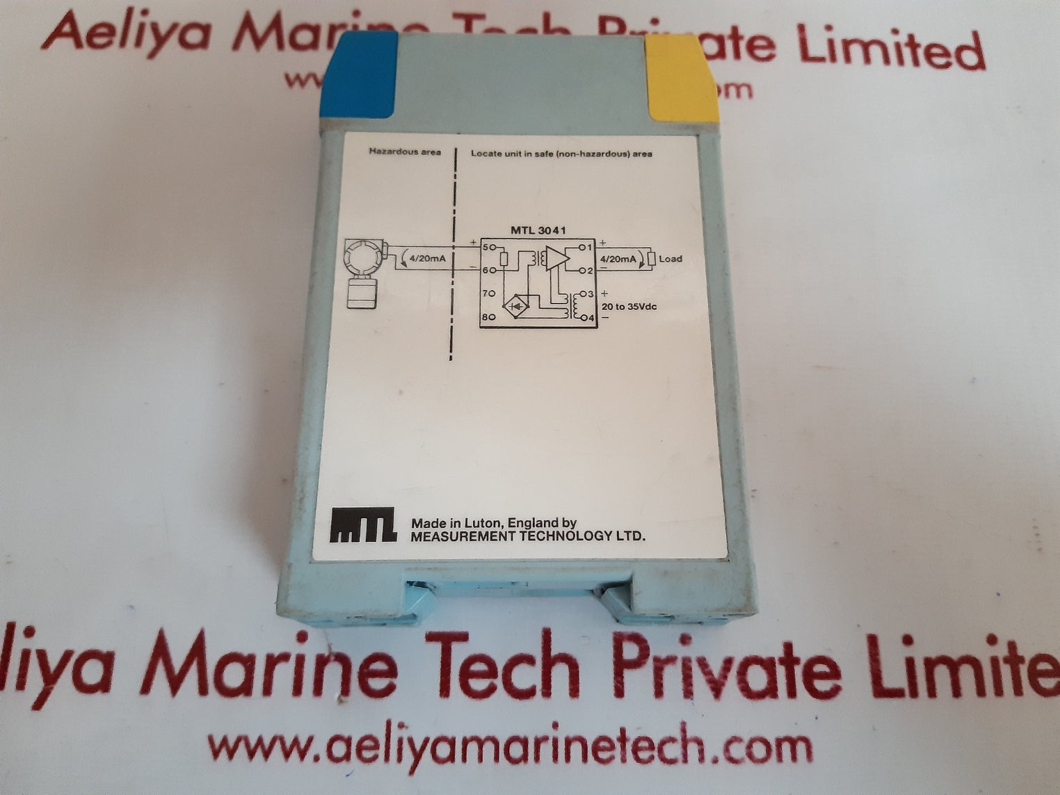 Measurement  mtl 3041 repeater power supply