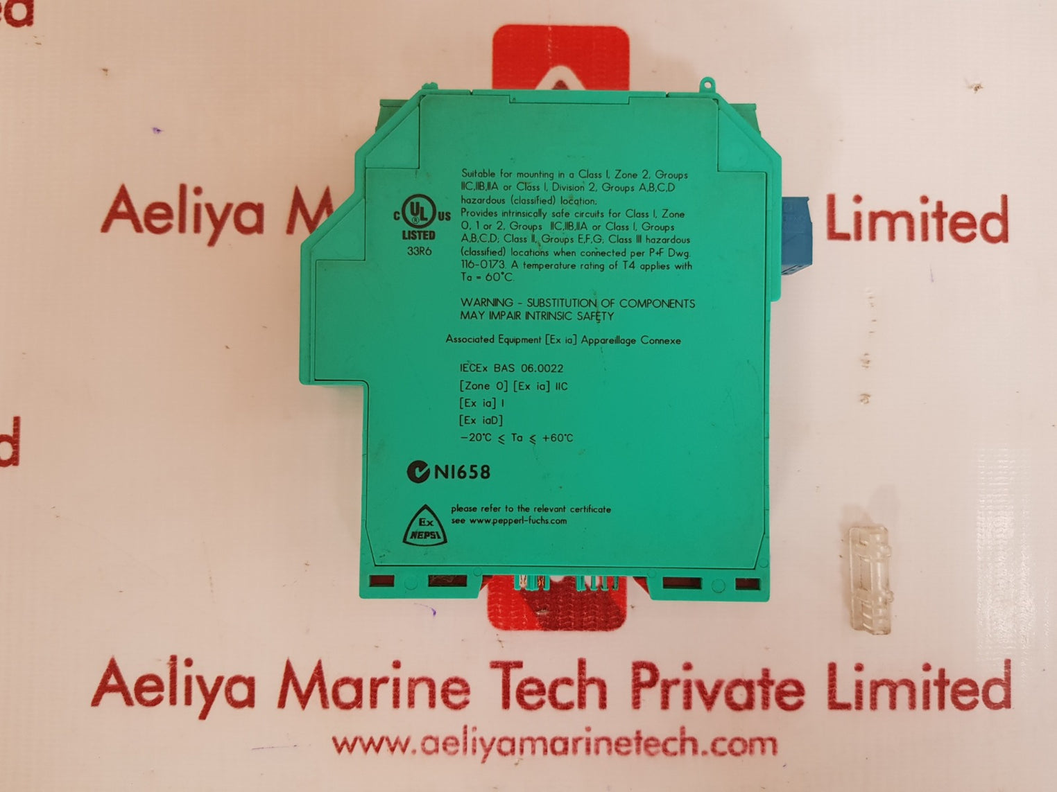 Pepperl+fuchs kfd2-gu-ex1 temperature trip amplifier 126797