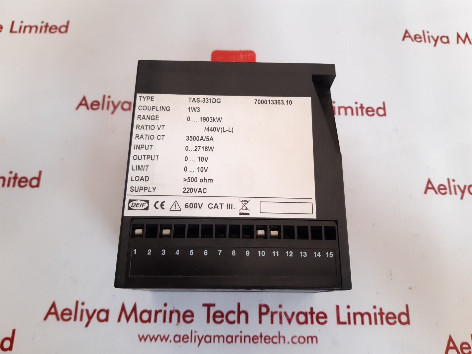 Deif tas-331dg 700013363.10 selectable transducer