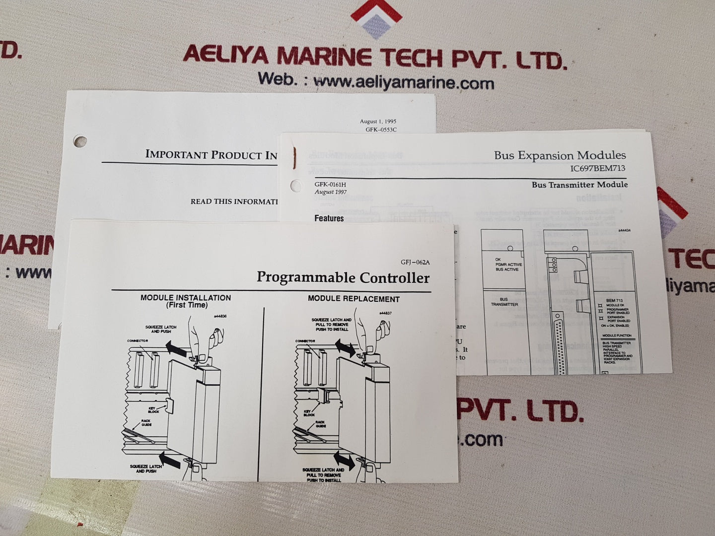 Ge fanuc ic697bem713 bus transmitter expansion modules