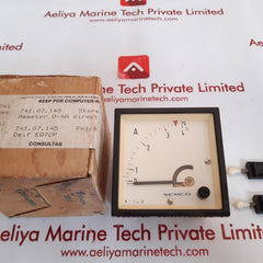 Semco 741.07.145 analog ammeter 0-4a