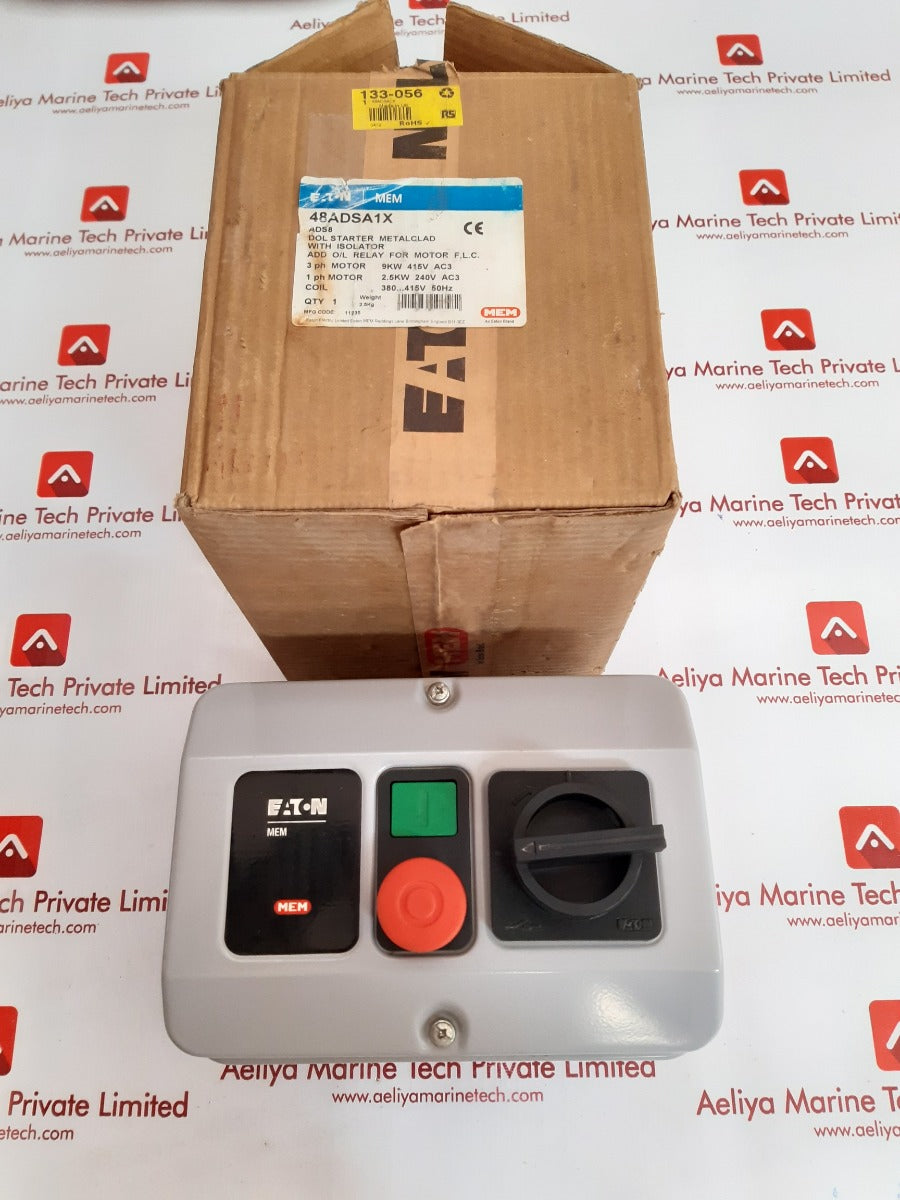 Eaton mem 48adsa1x dol starter metalclad
