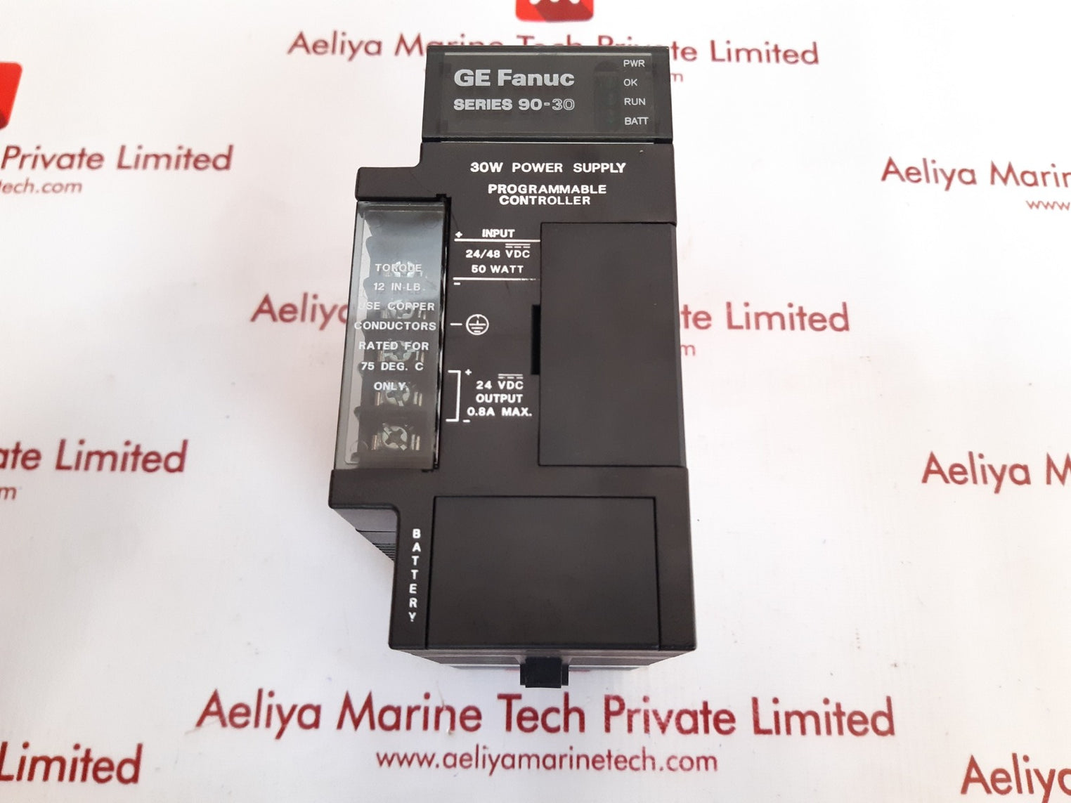 Ge fanuc series 90-30 ic693pwr322f power supply 30w