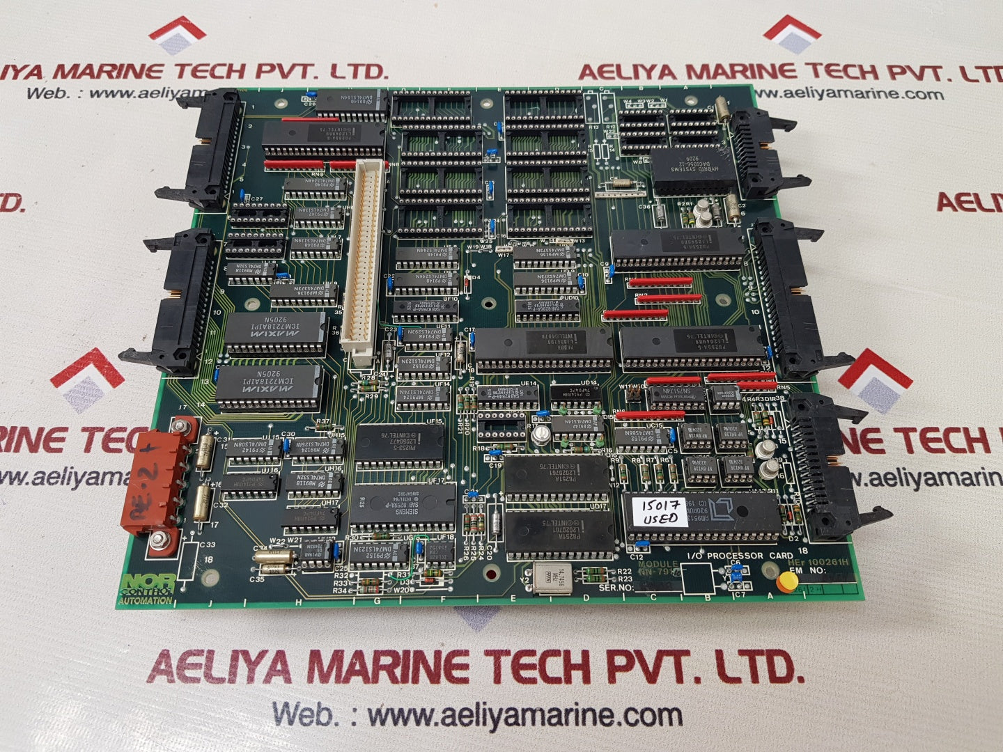 Norcontrol nn-791 i/o processor card her 100261h