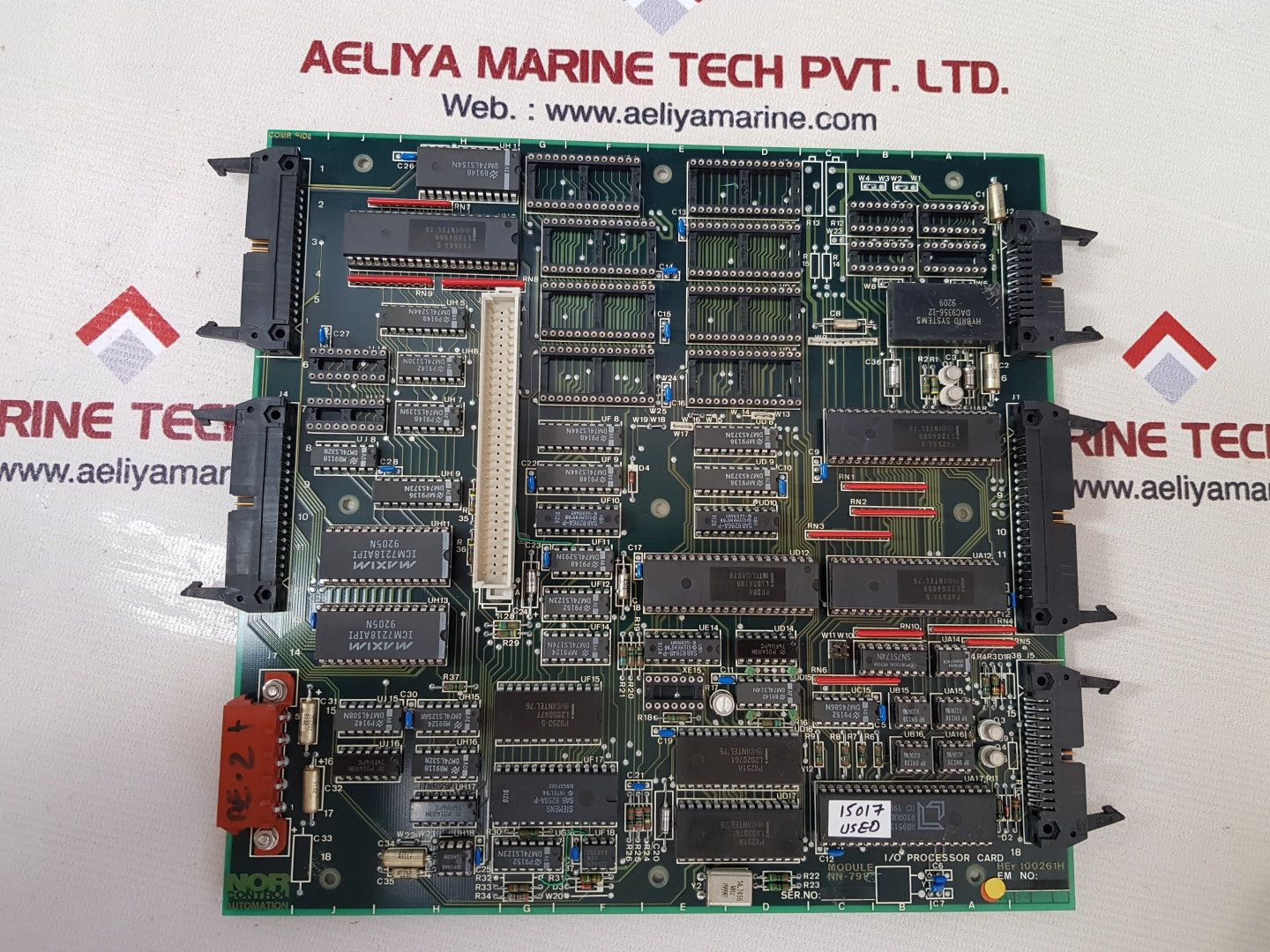 Norcontrol nn-791 i/o processor card her 100261h