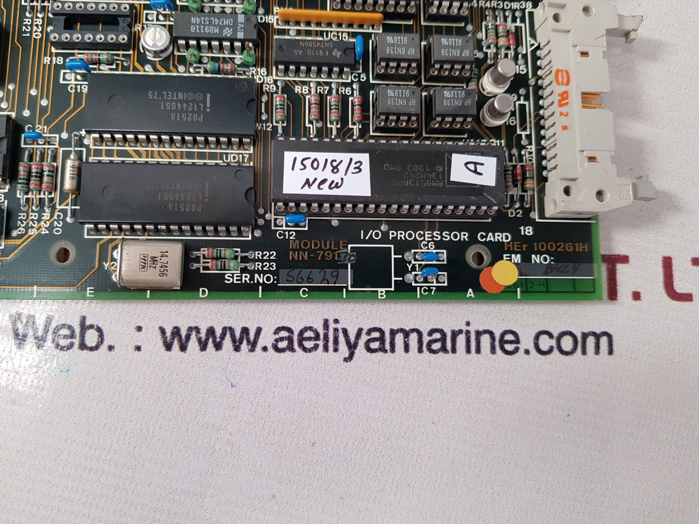Norcontrol nn- 791 i/o processor card