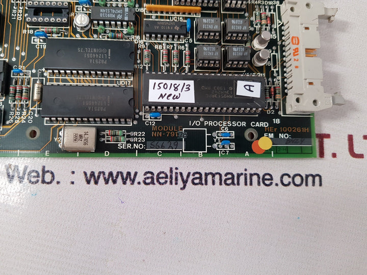Norcontrol nn- 791 i/o processor card