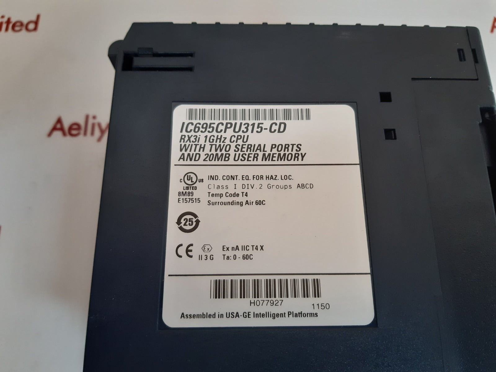 Ge ic695cpu315-cd central processing unit