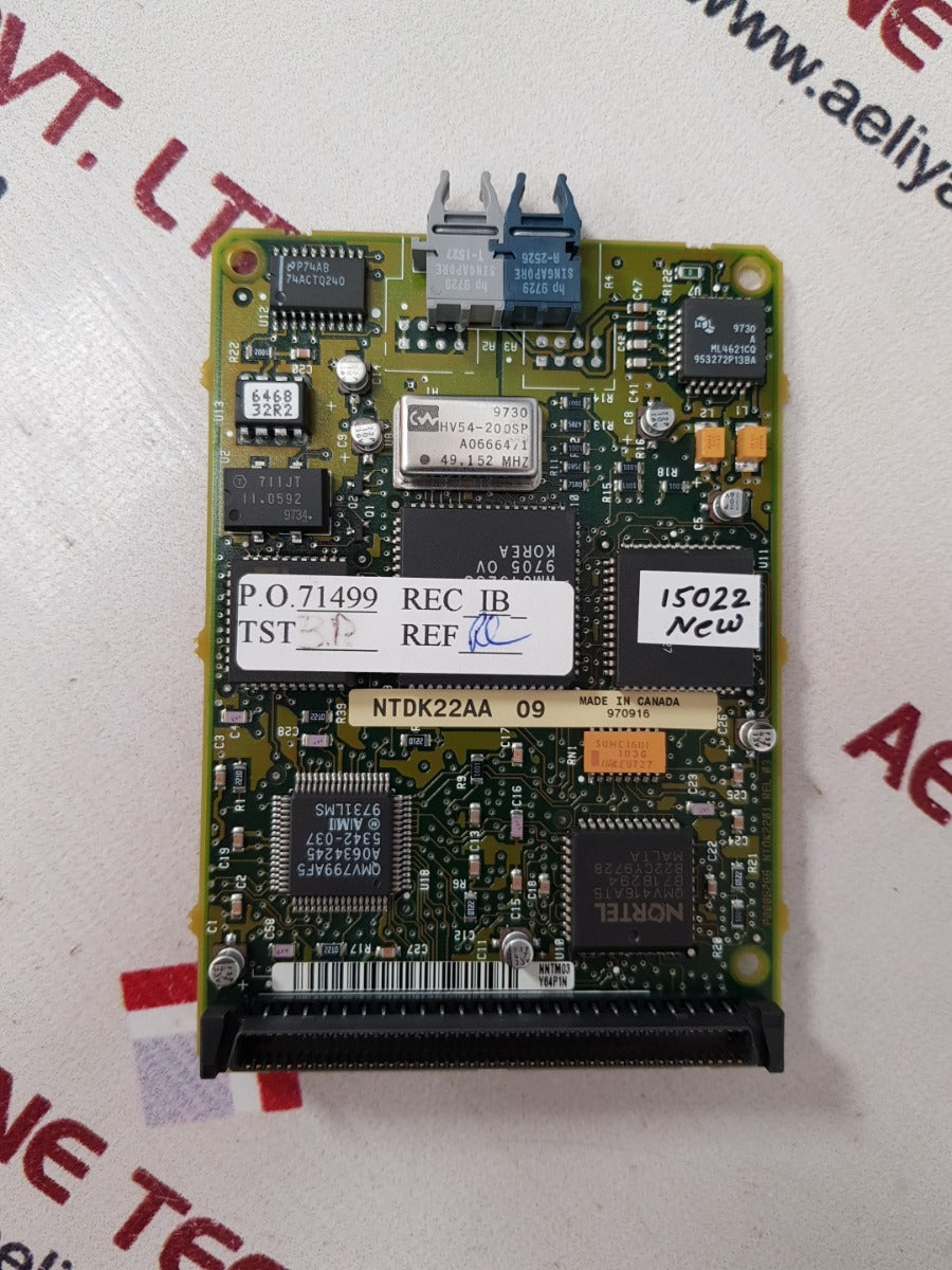 Northern telecom ntdk22aa pcb card