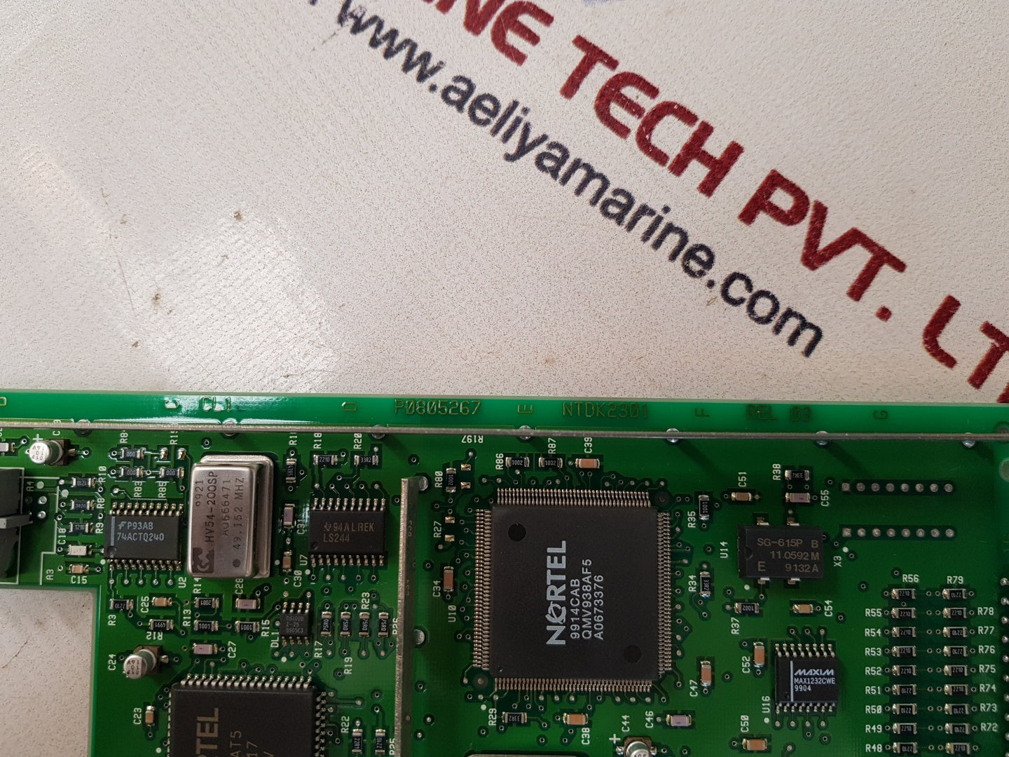 Nortel ntdk23aa rlse 12 fiber receiver card 