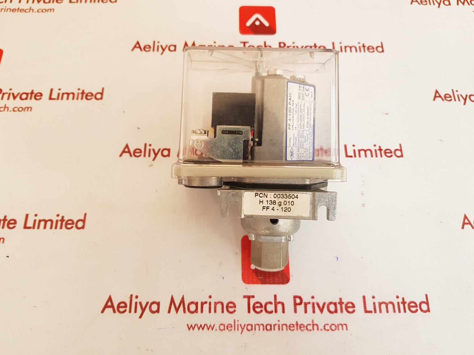 Emerson ff 4-120 pah pressure controls switch