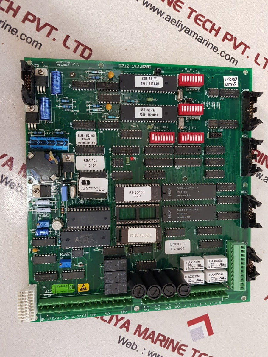Autronica bsa-101 processor board 7212-142.0008