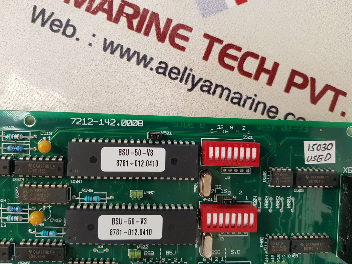 Autronica bsa-101 processor board 7212-142.0008