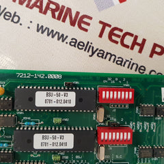 Autronica bsa-101 processor board 7212-142.0008