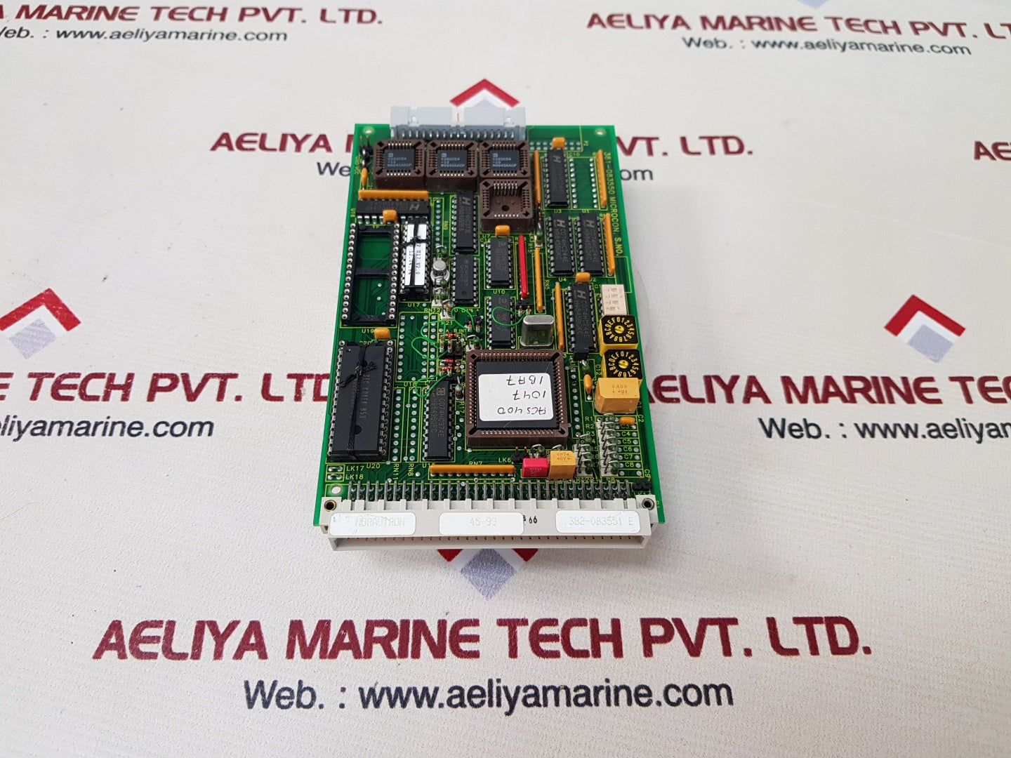 Kongsberg simrad rev. d 381-083550 microcon pcb card 