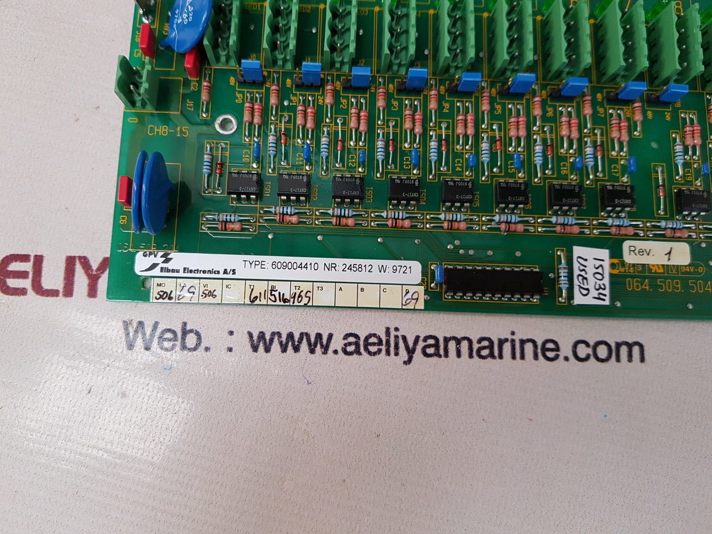 Elbau electronics  609004410 pcb card nr:245812 