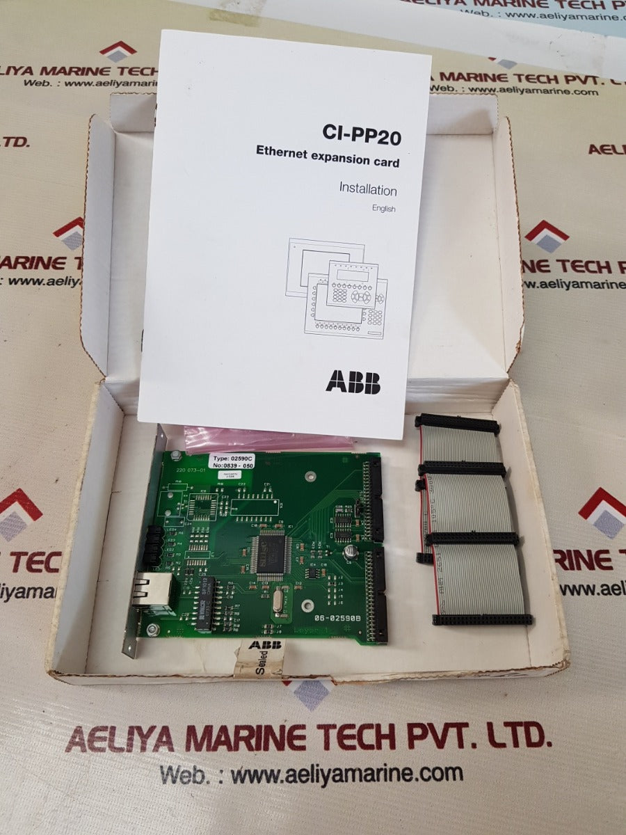 Abb ci-pp20 3bsc690114r1 ethernet expansion card