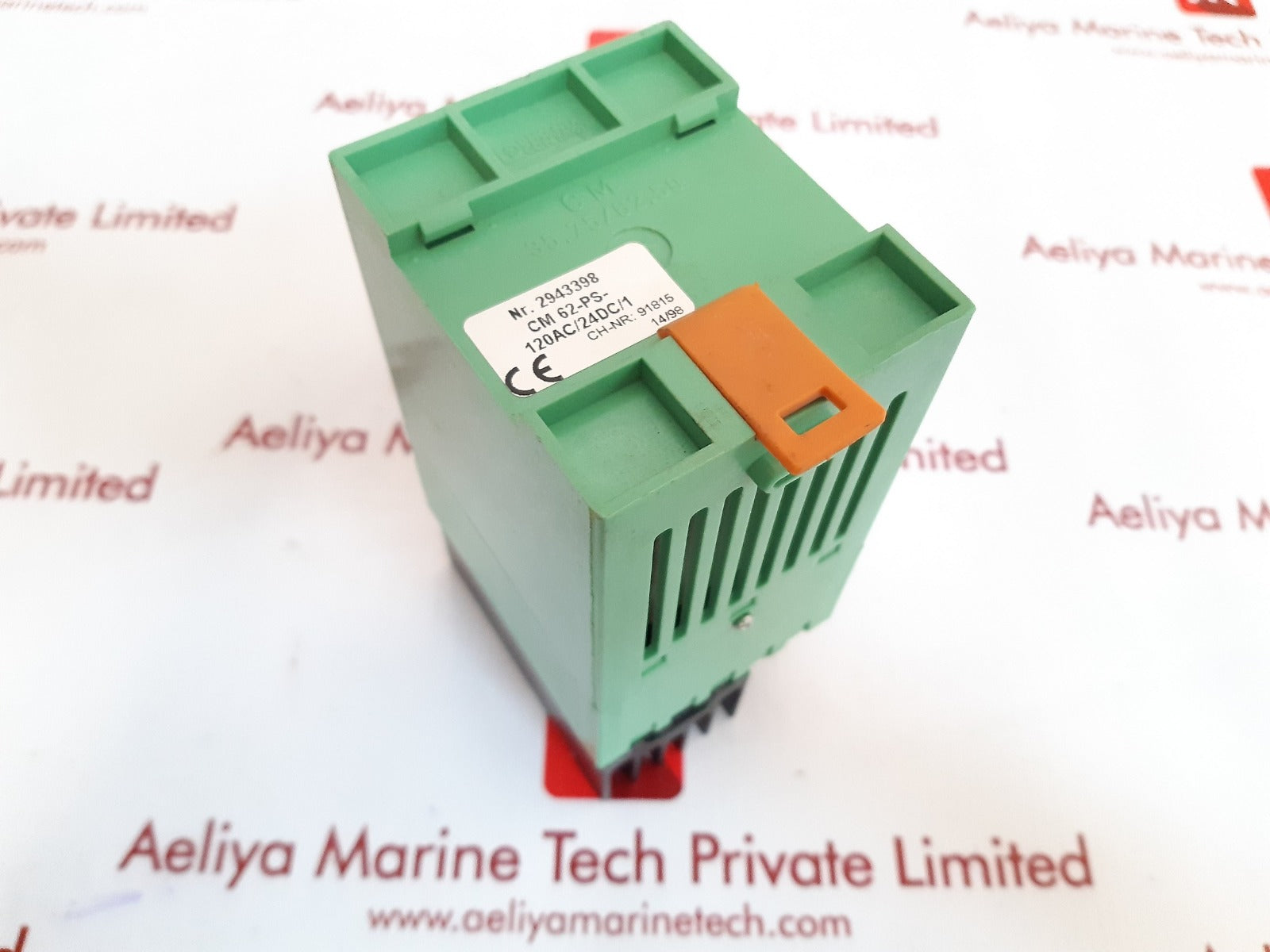 Phoenix contact cm 62-ps-120 ac/24dc/1 power supply 