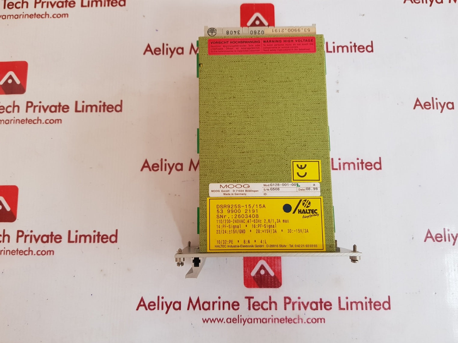 Moog g128-001-001 power supply