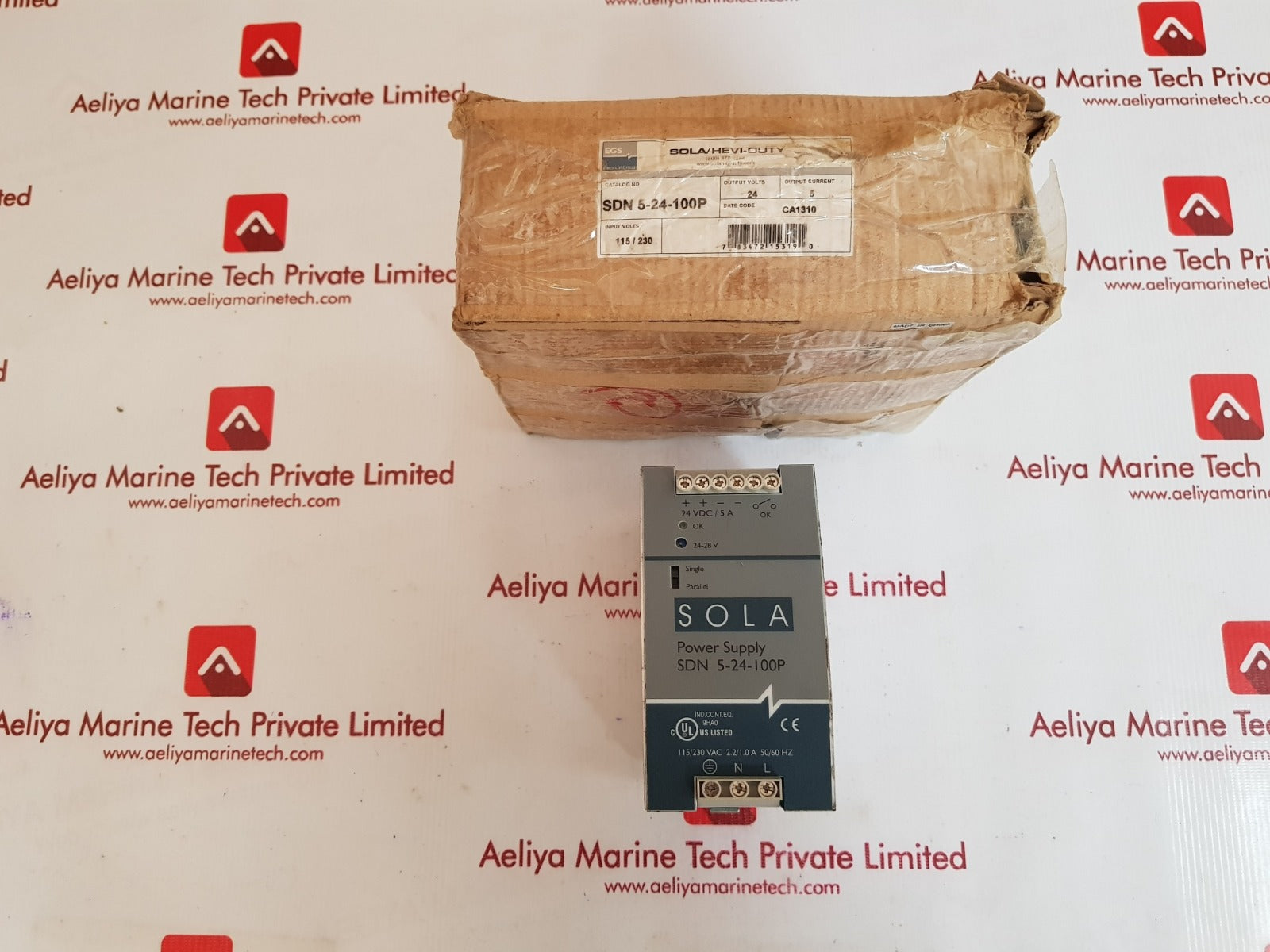 Sola sdn 5-24-100p power supply 50/60hz