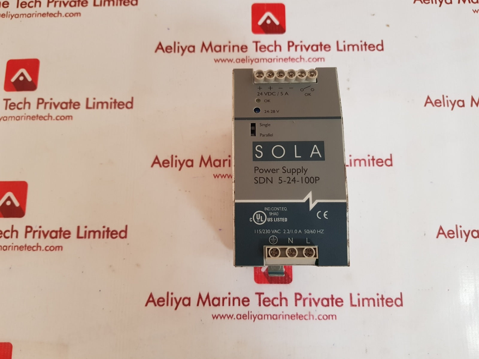 Sola sdn 5-24-100p power supply 50/60hz