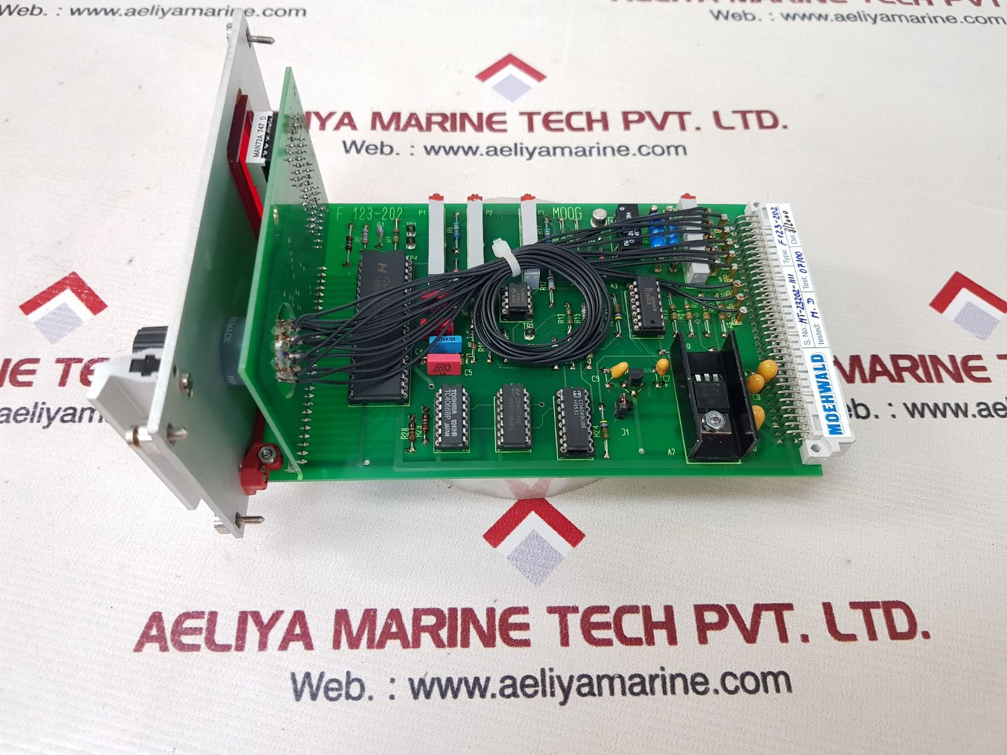 Moog moehwald  f123-202 pcb card 