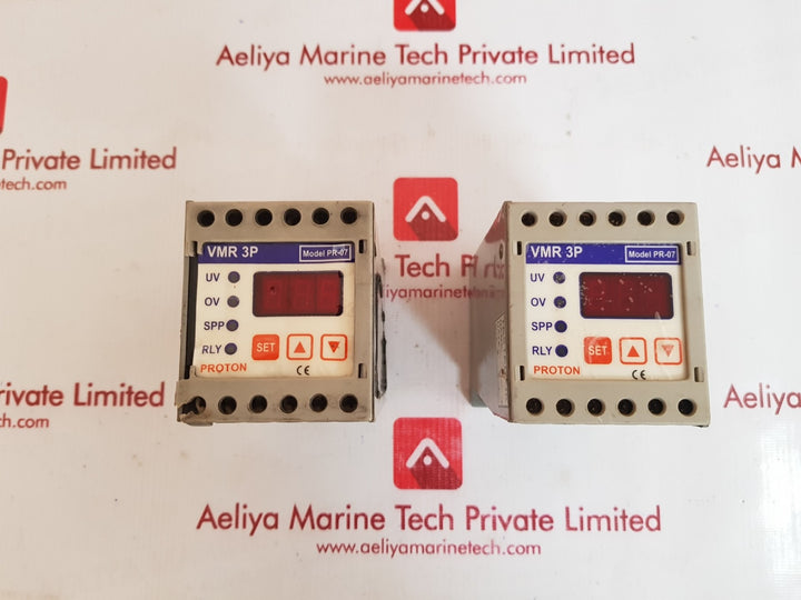 Proton vmr 3p proton voltage monitoring relay pr-07