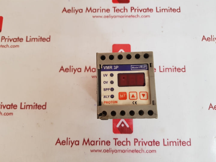 Proton vmr 3p proton voltage monitoring relay pr-07