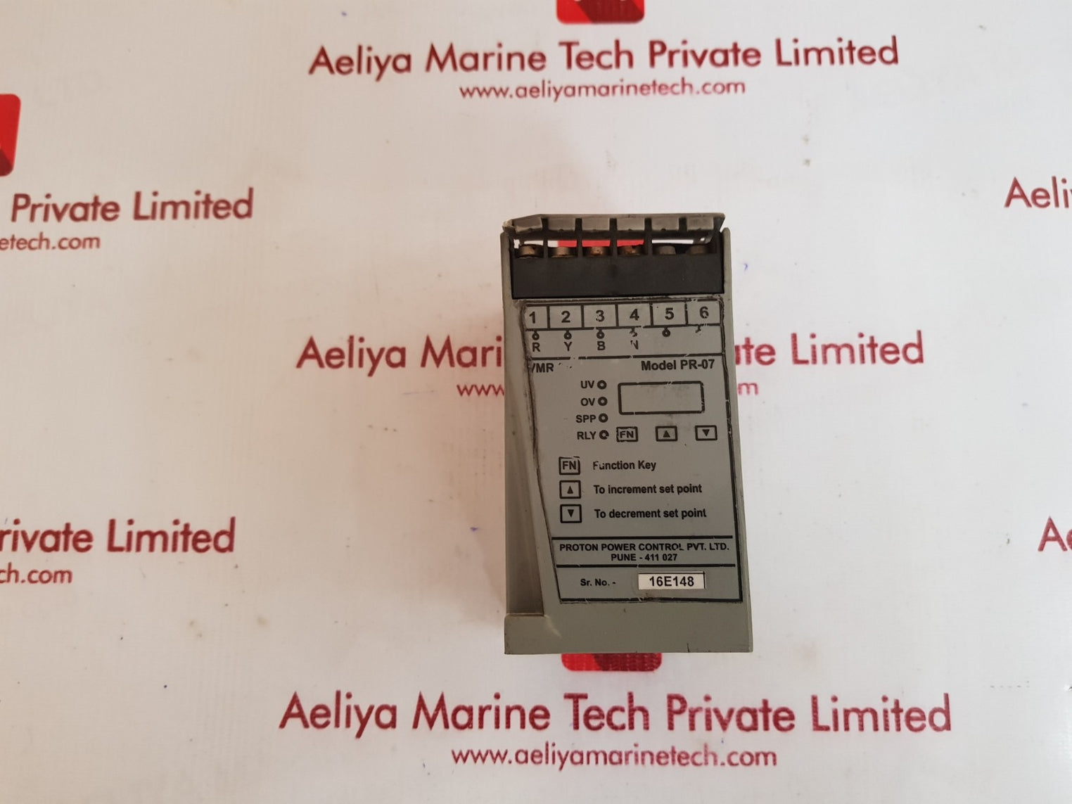 Proton vmr 3p proton voltage monitoring relay pr-07